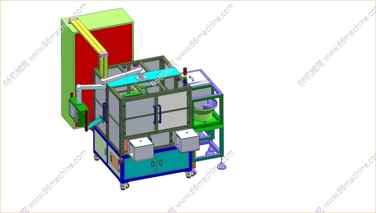 弹簧卡扣链轮自动组装机