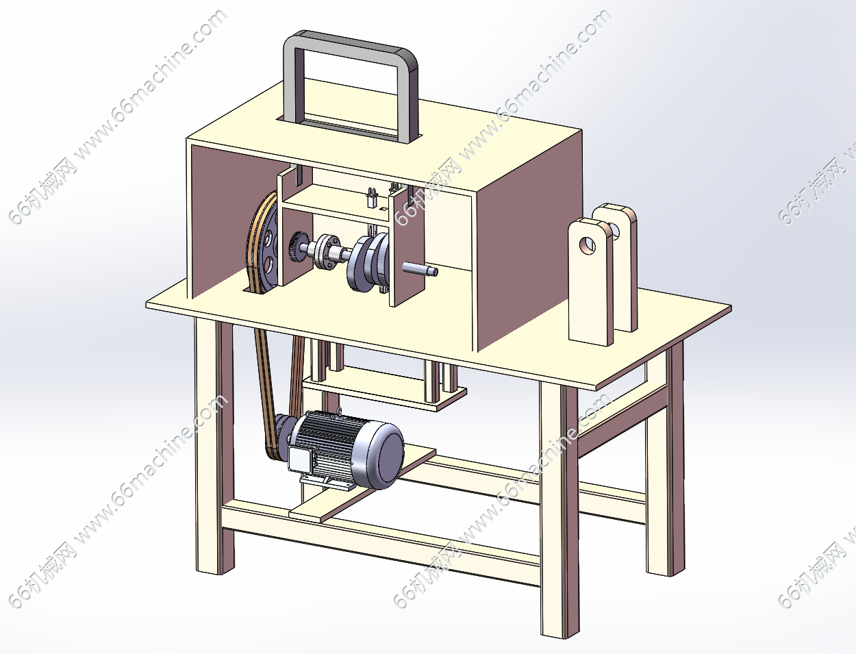 蔬菜捆扎机（打捆机）3D+CAD