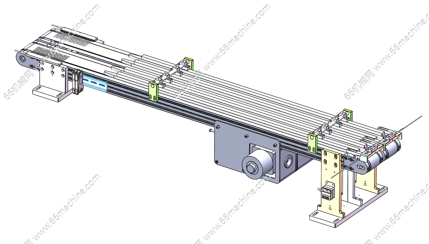 双皮带上料皮带线