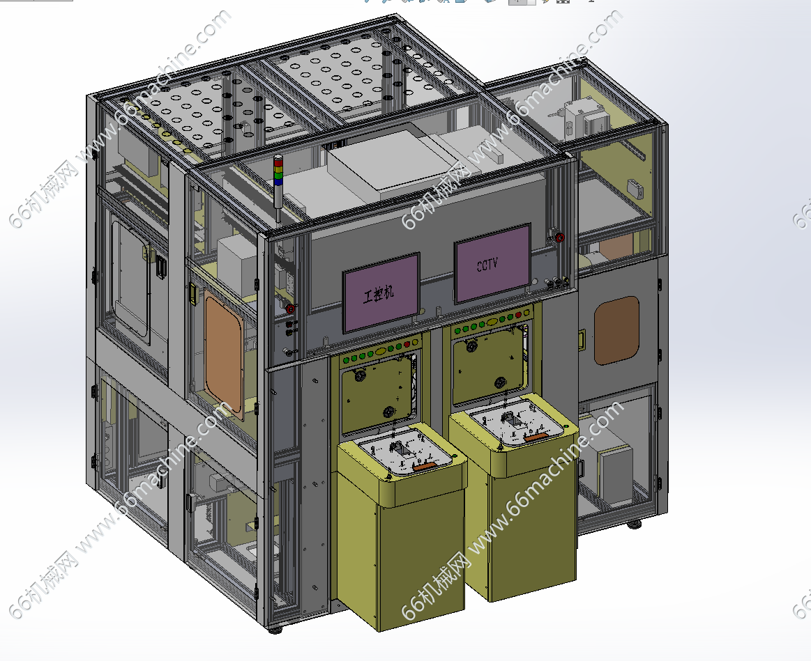 双工位晶圆清洗机（用于晶圆、QFN、玻璃、基板的清洗）