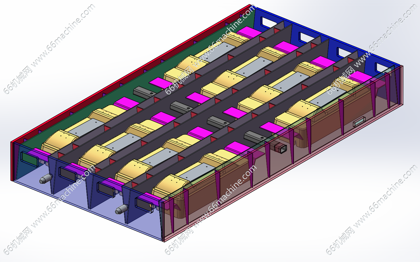 双块式轨枕模具