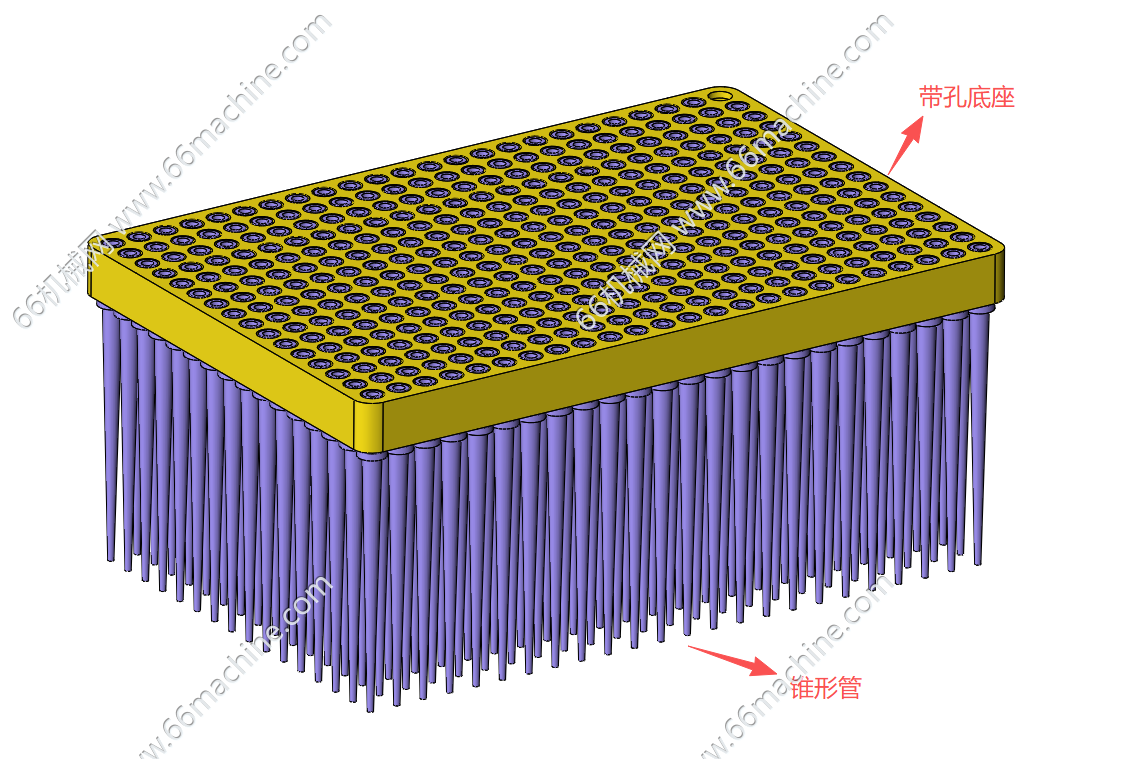 锥形管与底座压装模组（压产品治具、压装治具）