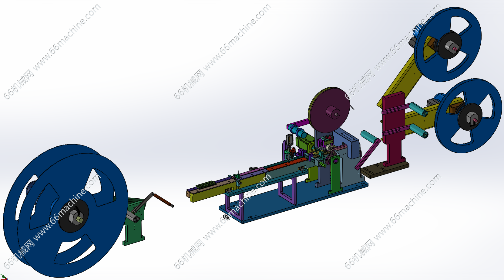 电子元器件载带包装机