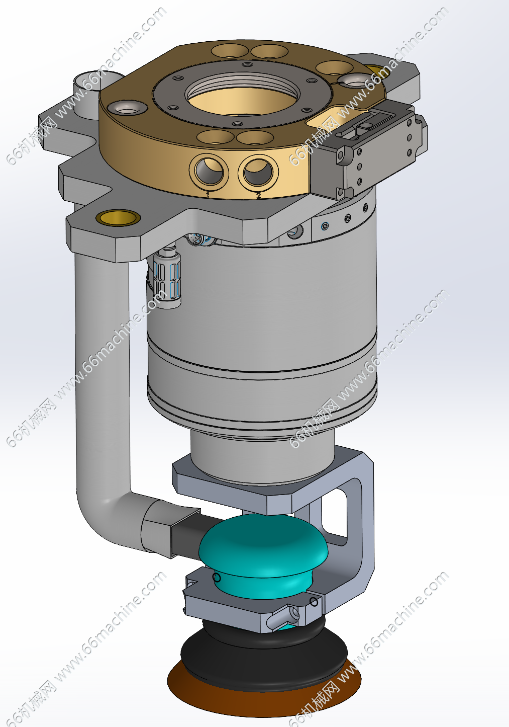 振动盘恒力打磨装置