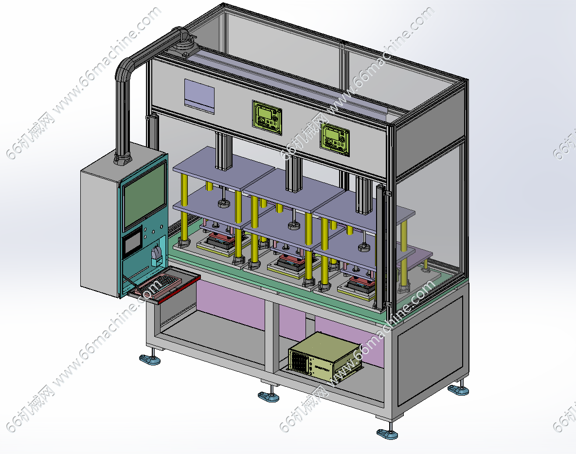 三工位气密性检测机