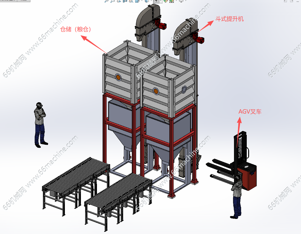 粮食仓储（粮仓）与提升机