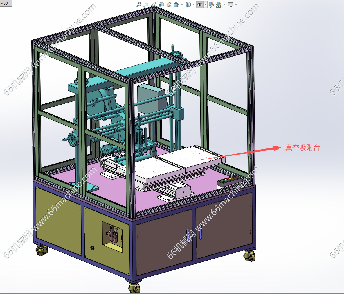 真空吸附贴标机（贴膜机）