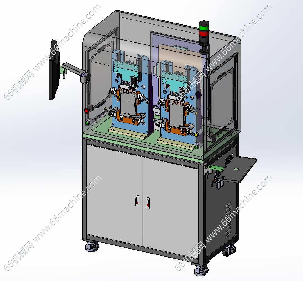 手机充电插拔口CCD外观检查设备