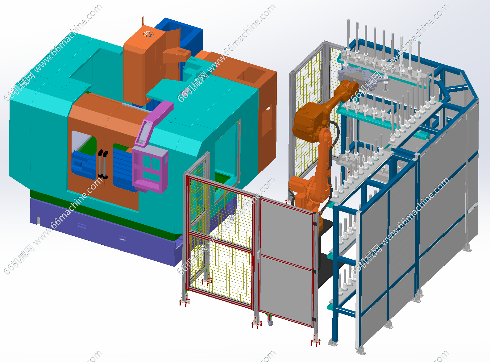 机床自动化换刀系统