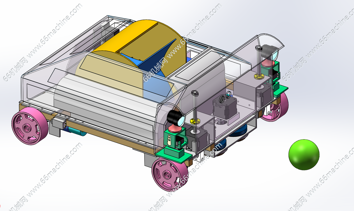 智能网球捡球机器人
