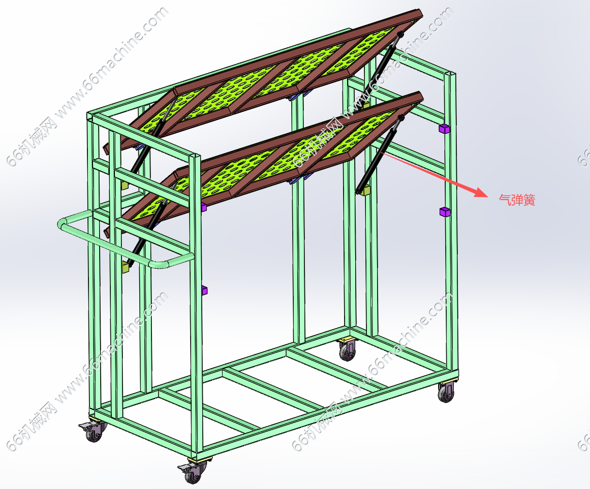 掀背式物料周转车（手推车）
