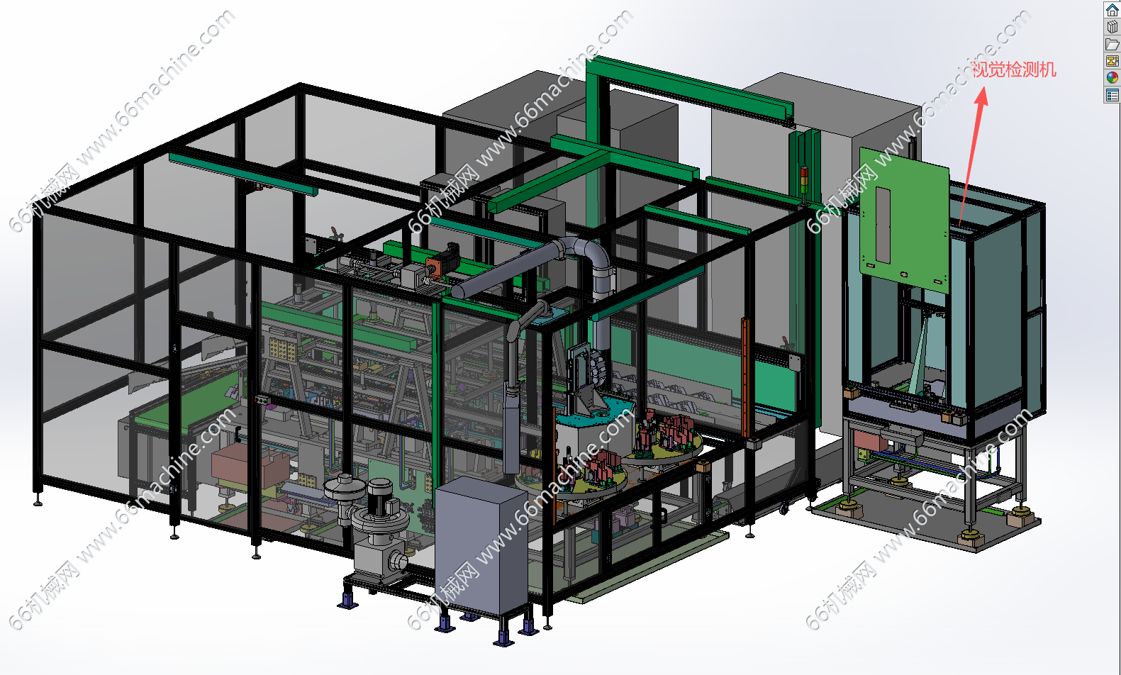 SUV汽车前悬副车架总成装配生产线