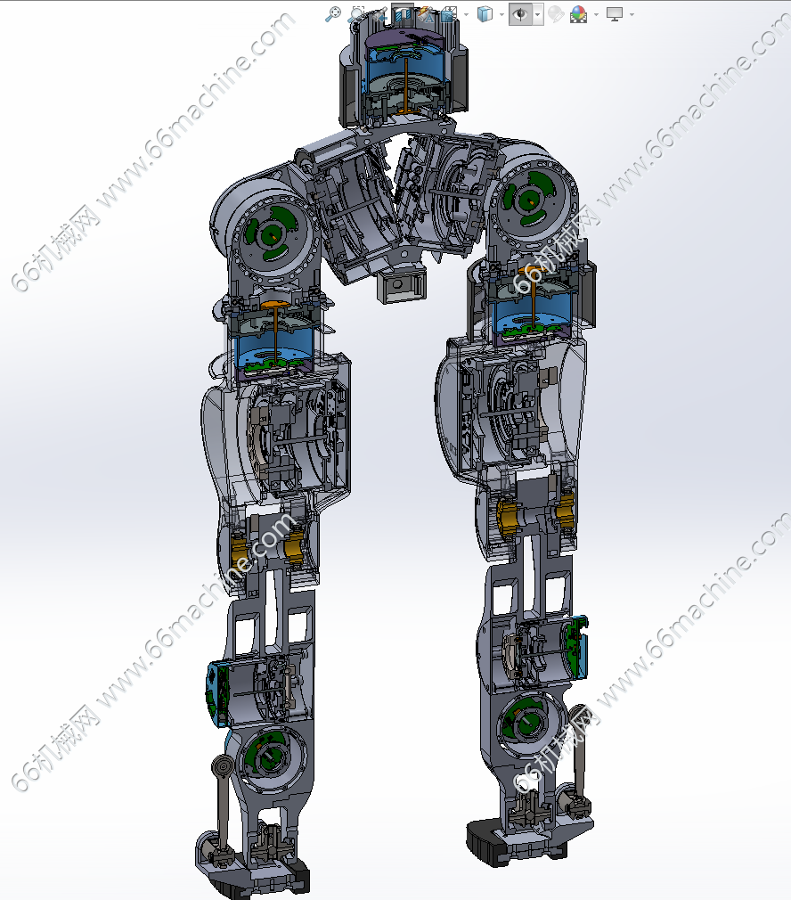 人形机器人下半身