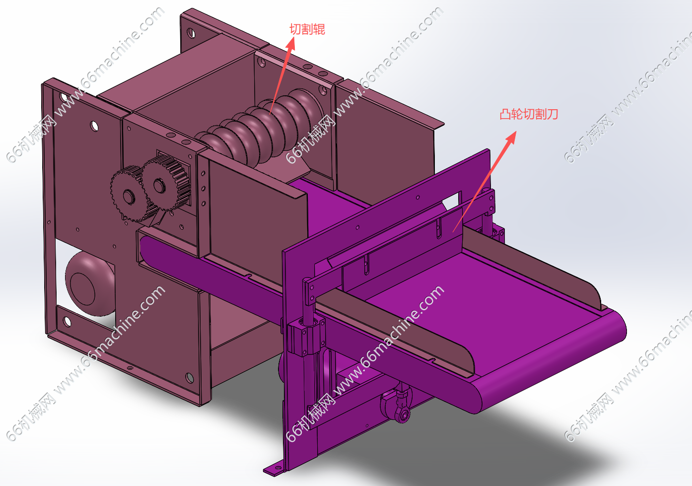 辊式面团分割机（切块机）