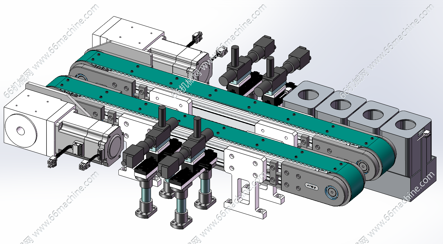视觉检测输送线