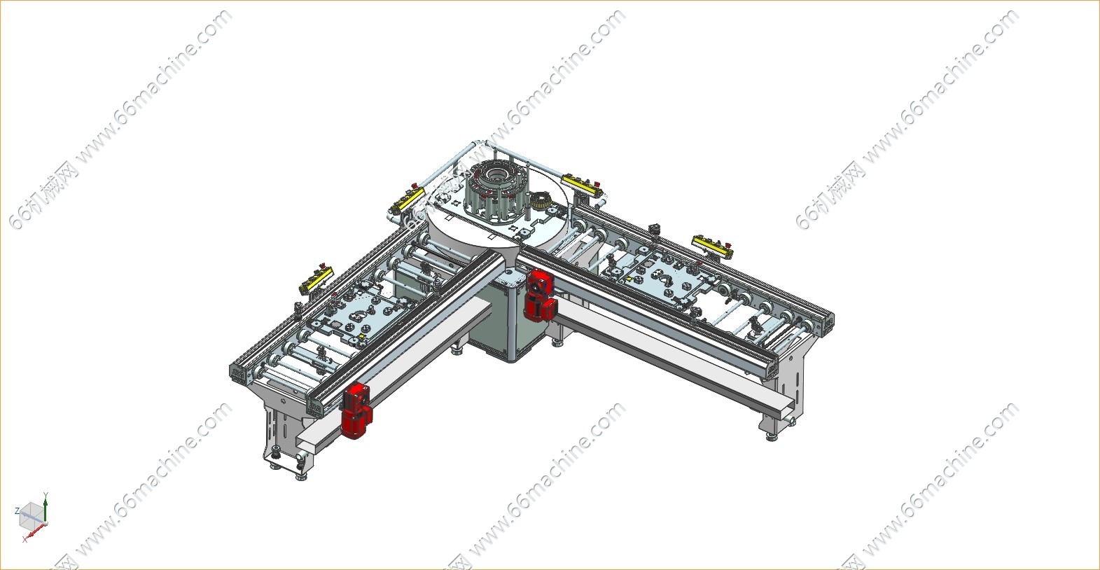 90度转角输送线体