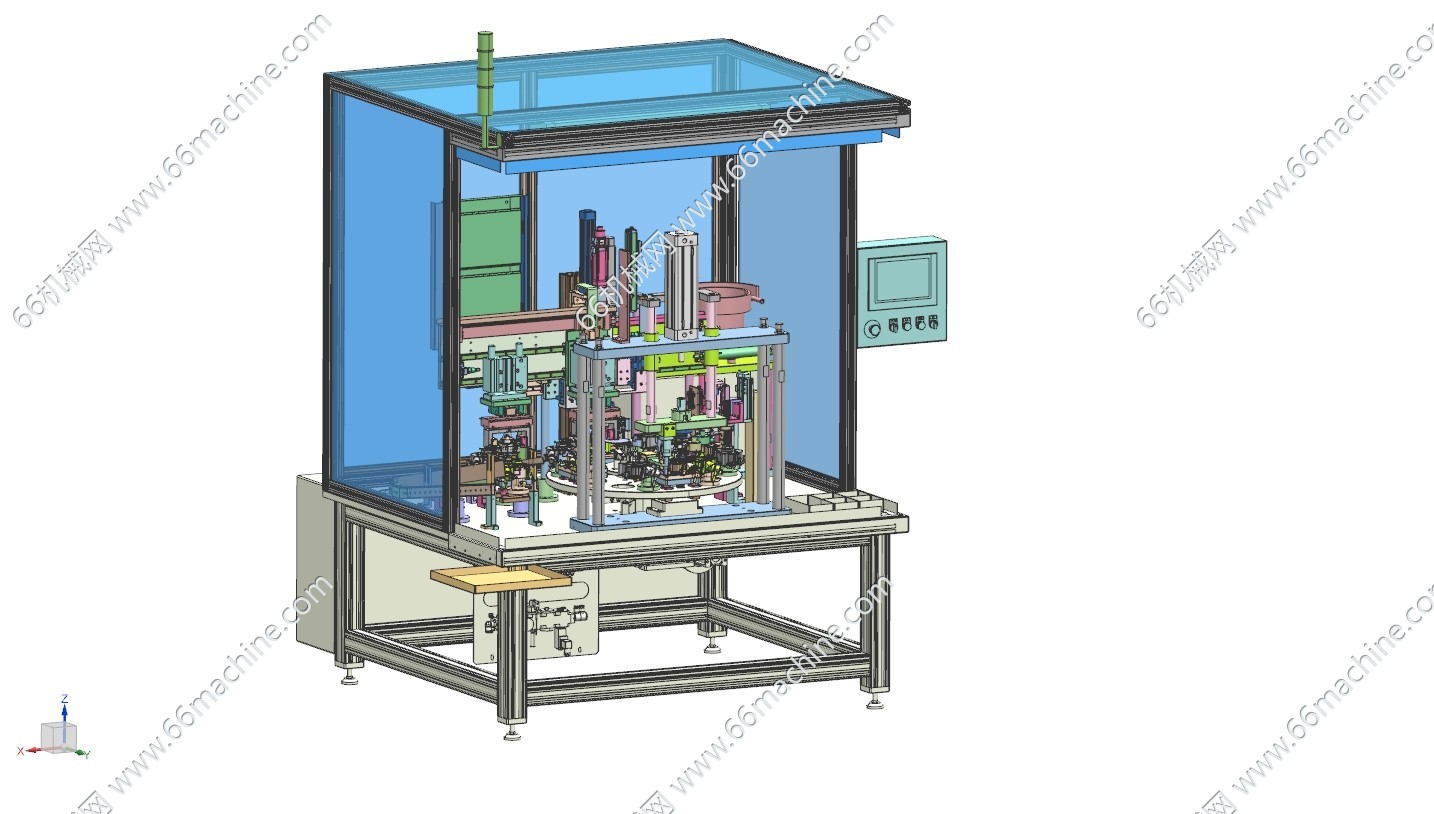 装弹簧片和装联轴器工位