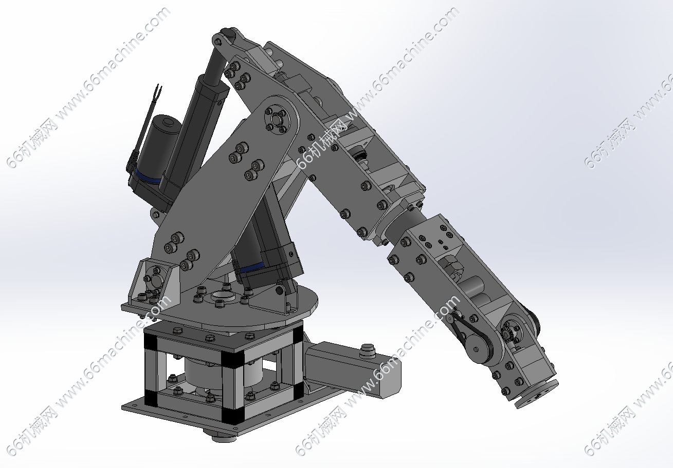 6自由度机器人手臂