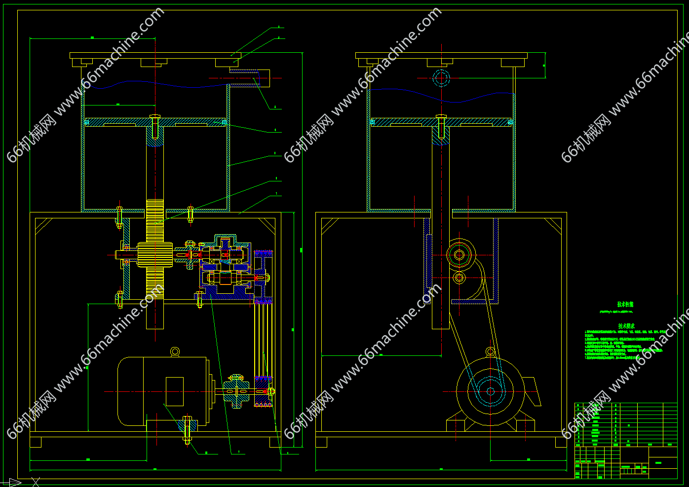 腊肠灌肠机详图