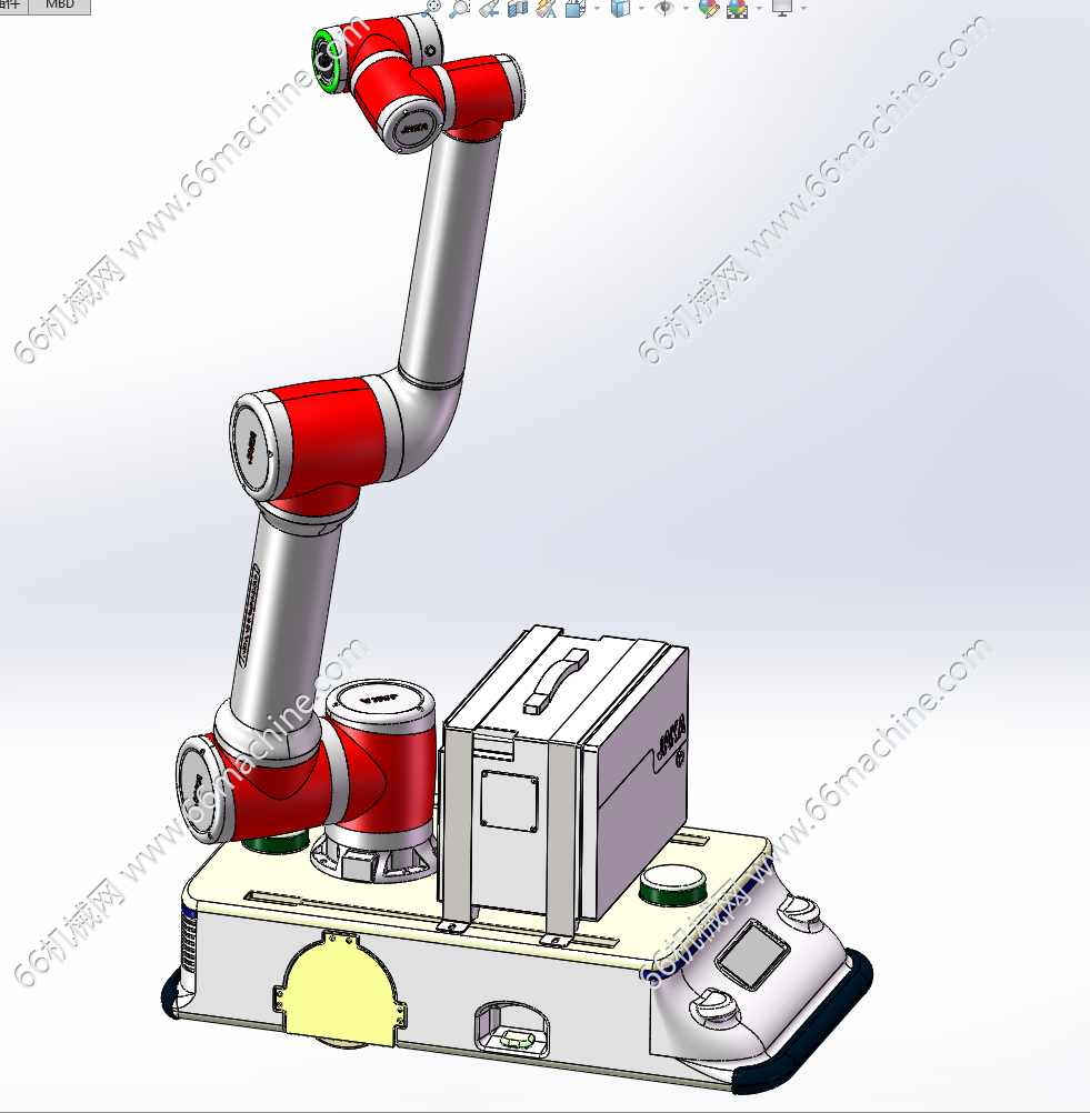 搭载机械臂的AGV小车