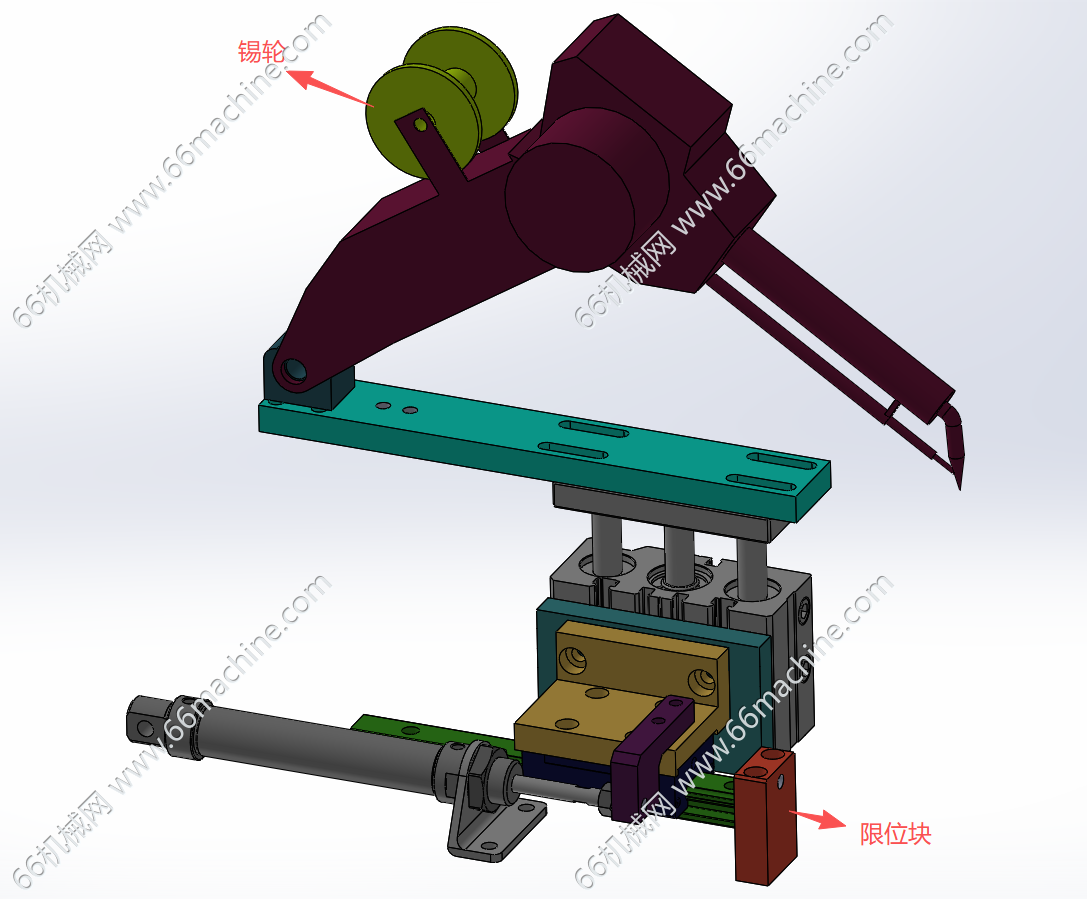 移动升降焊锡枪