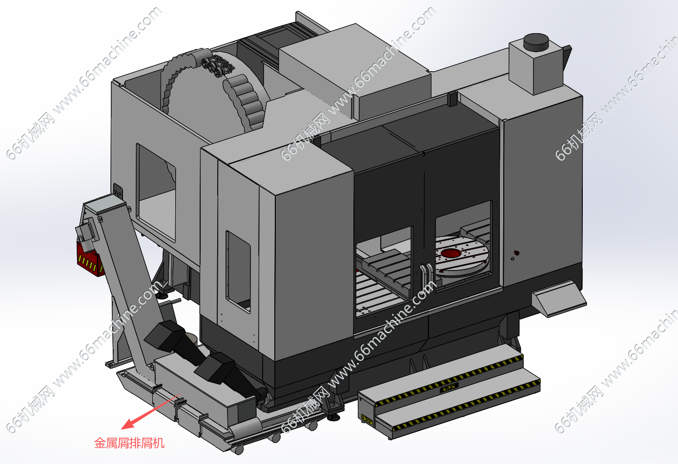 哈斯EC1600数控机床（含排屑机）