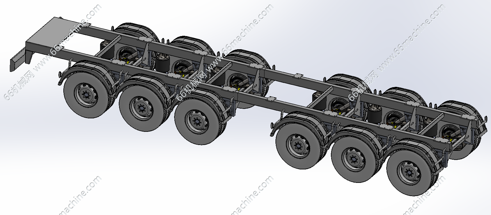 半挂车底盘（重型车辆底盘）