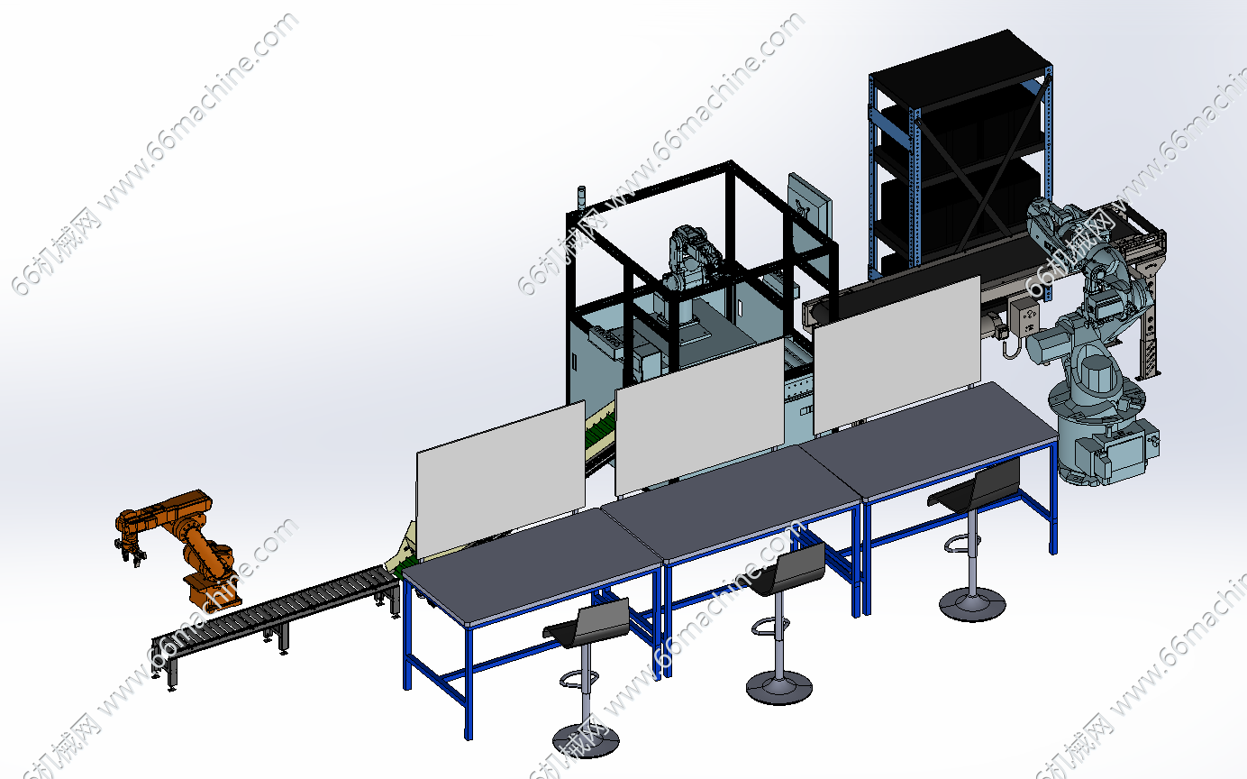 人机协作型自动化生产线