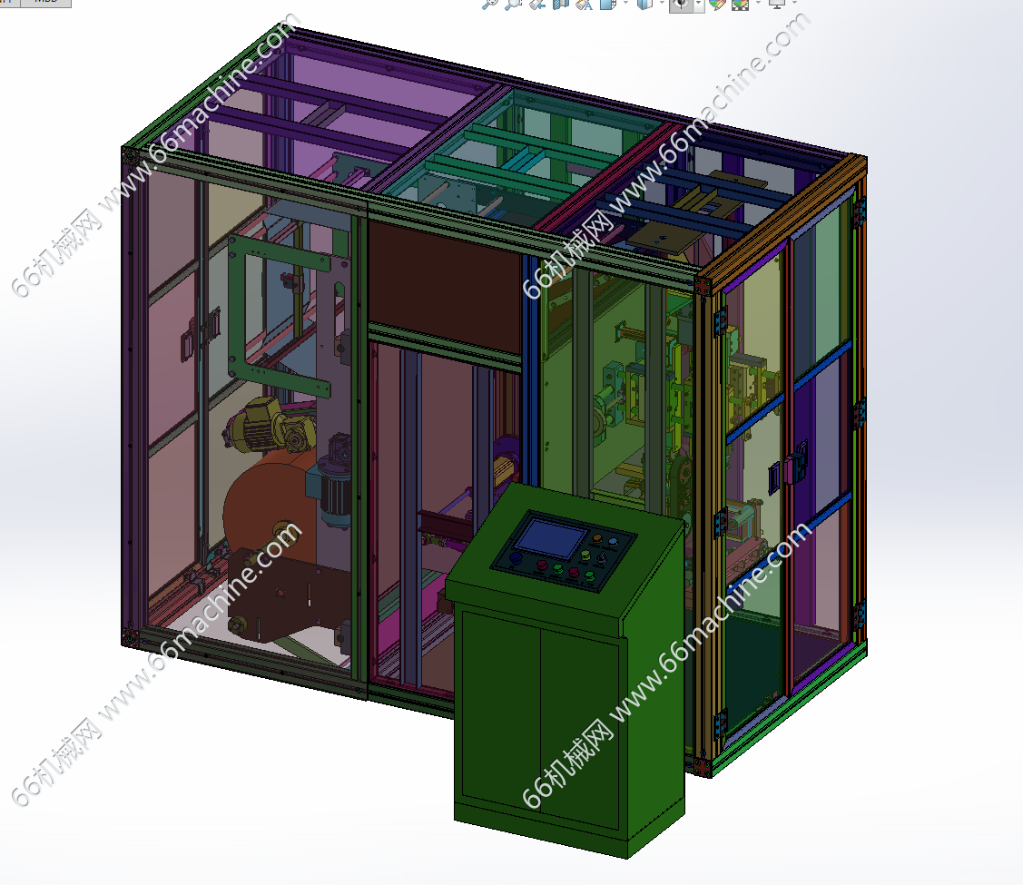 某企业包装盒覆膜包装机