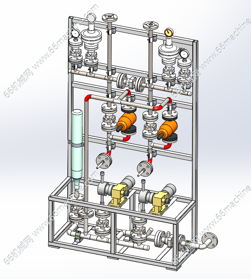 （2工位)-单出口加药管路系统