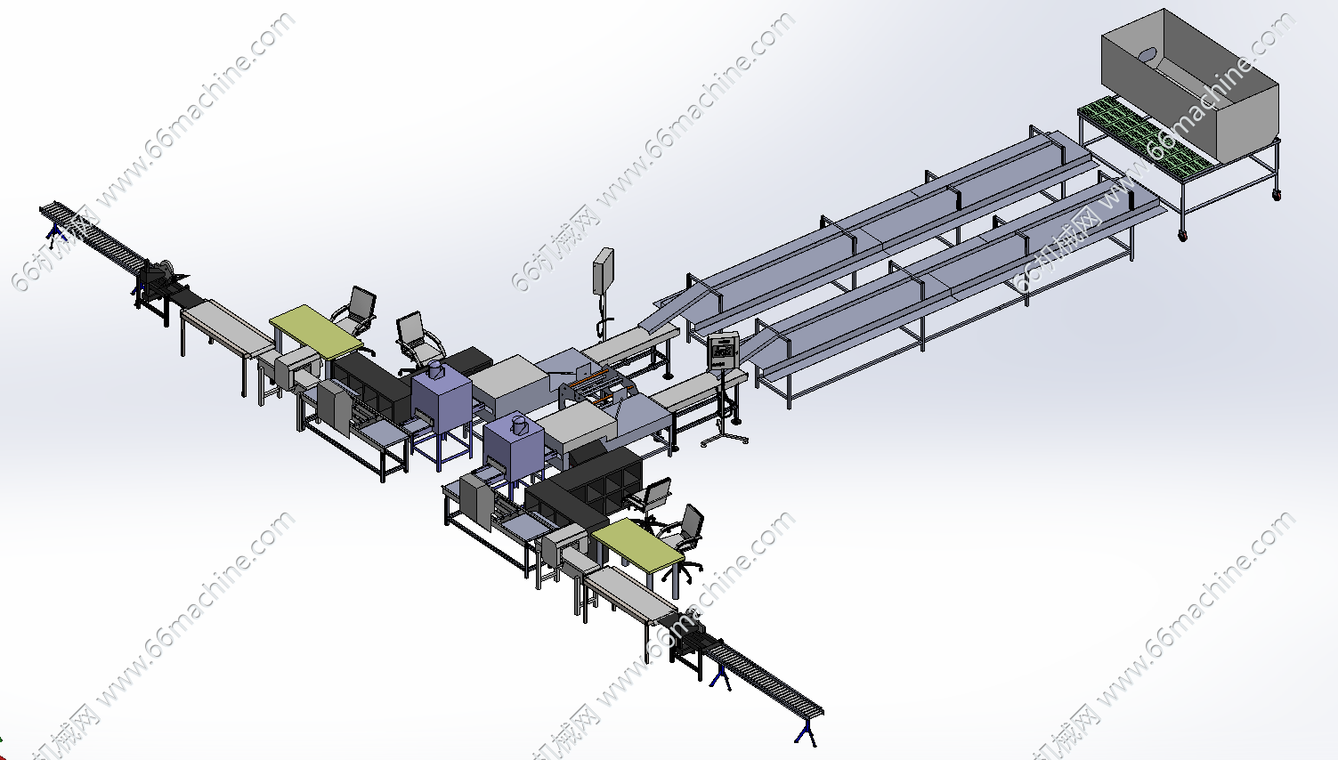 医疗瓶自动化包装线