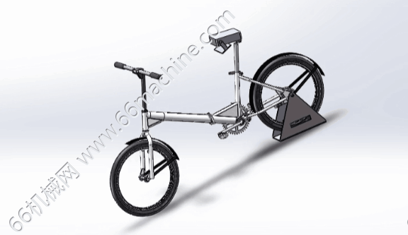 折叠自行车（含动画）