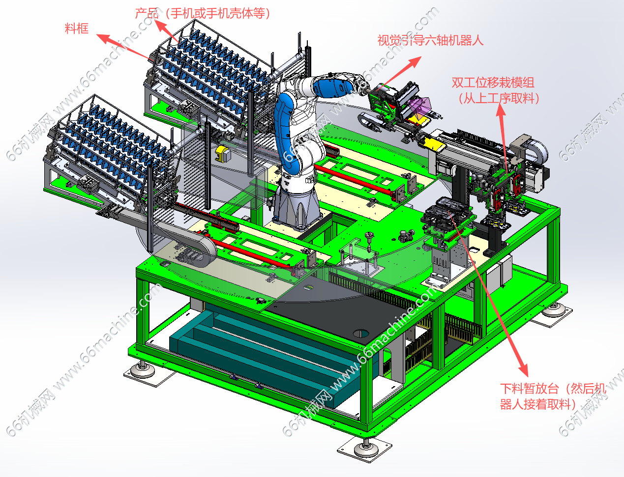 基于机器人的上料机