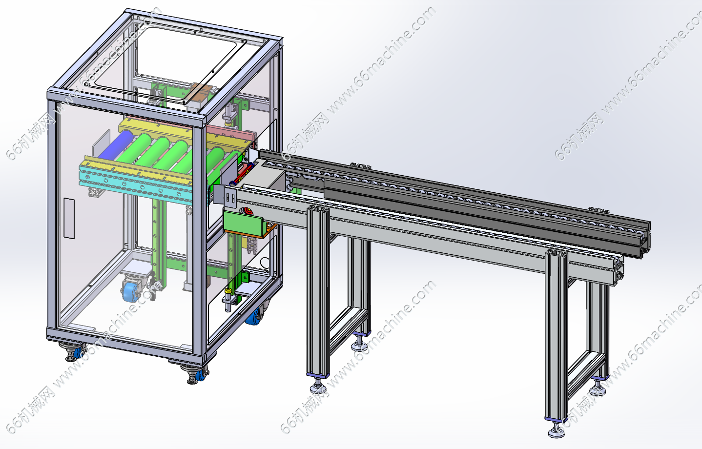 带升降机的倍速链
