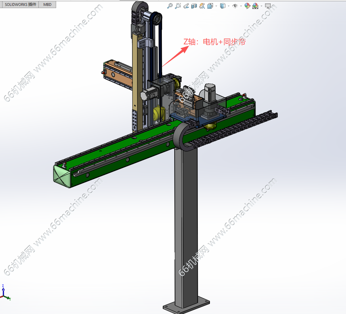 三轴移栽机械手（夹取移栽机）