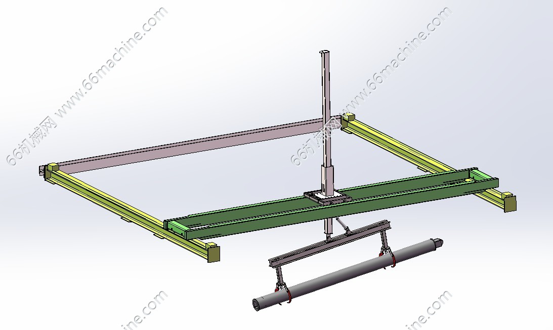 三轴龙门桁架机械手（主要用于管材搬运）
