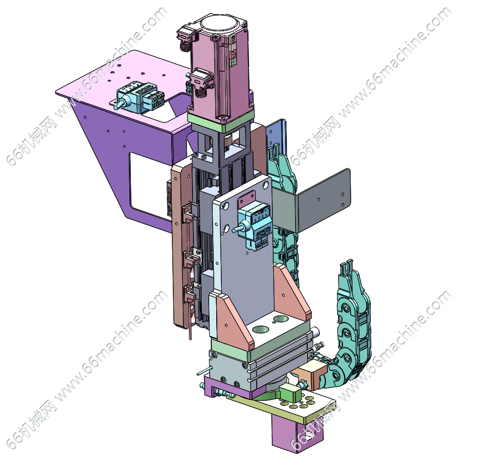 伺服升降旋转吸料模组