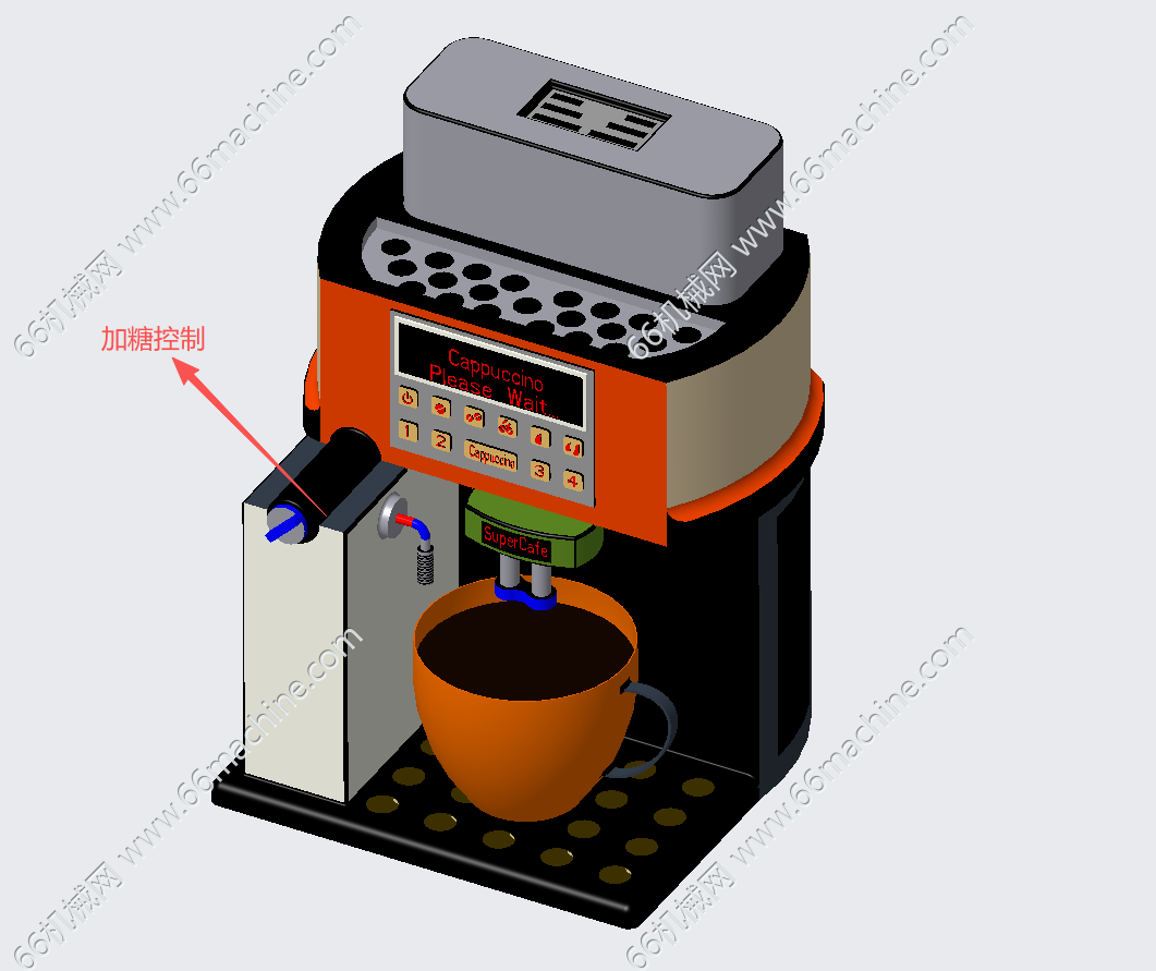 自动加糖咖啡机