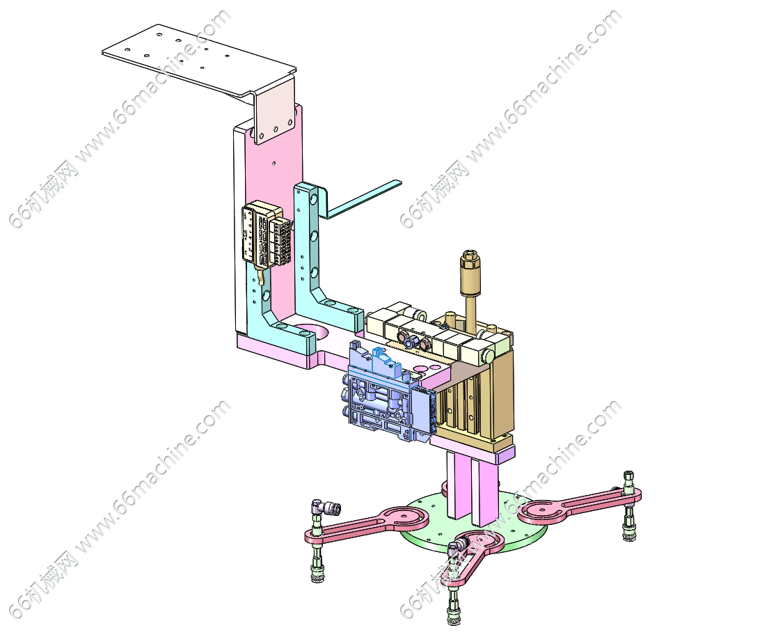 多吸嘴机构（负压吸取机构）