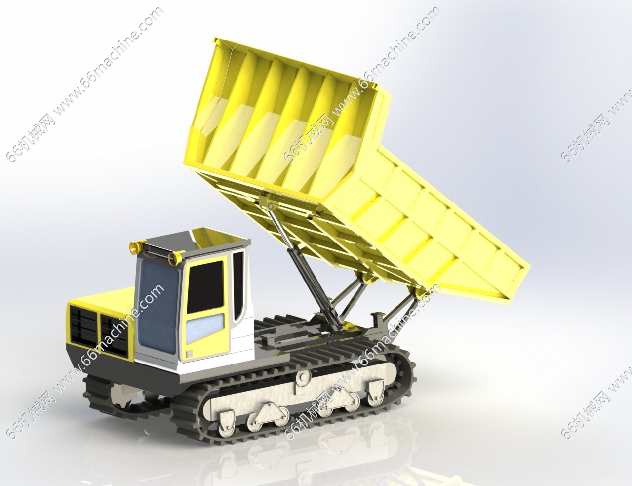 履带式矿用自卸车