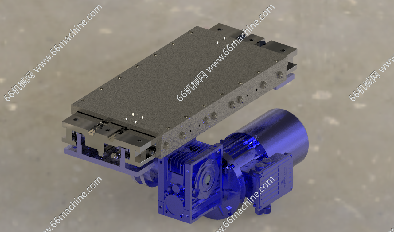 单叉臂三级货叉