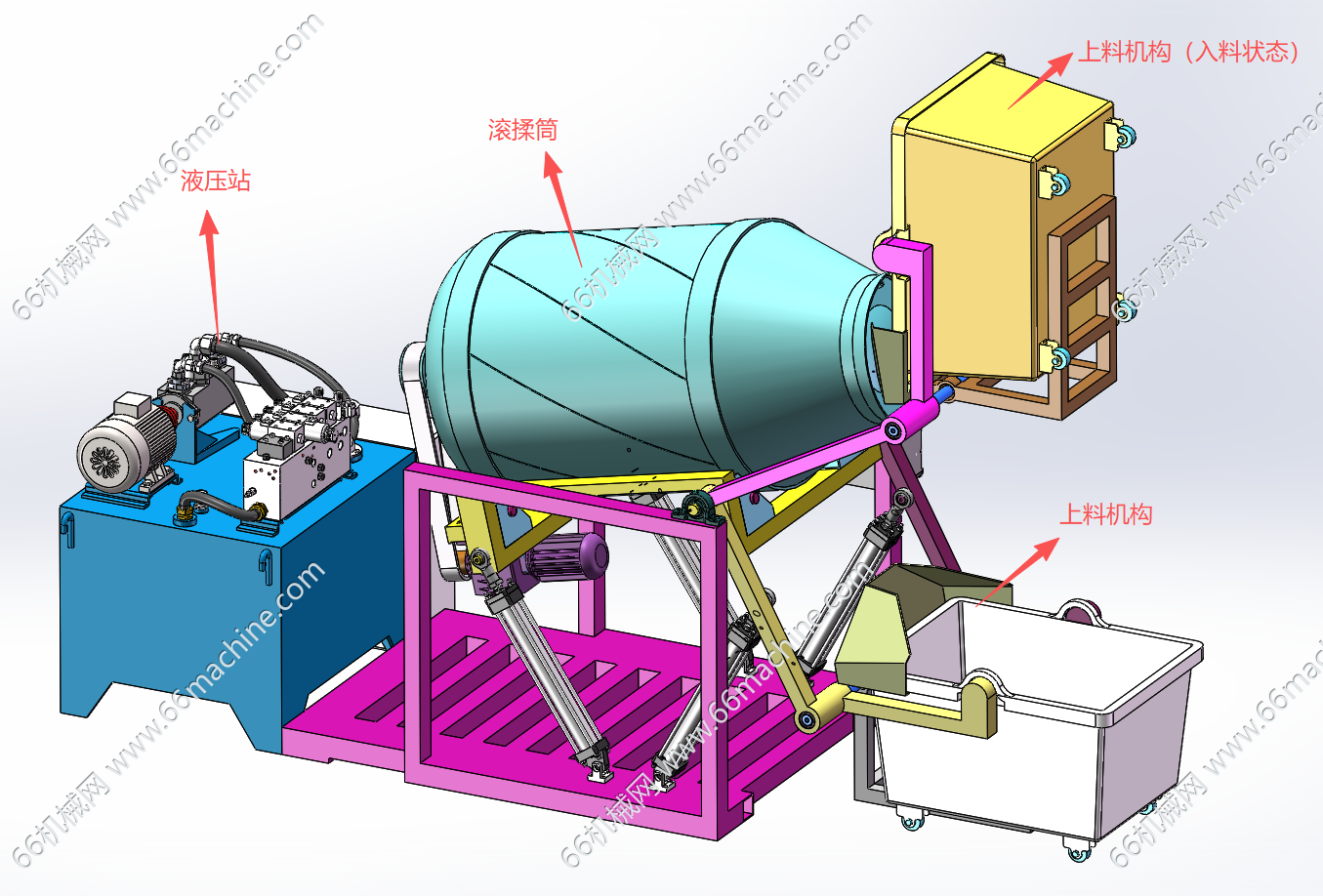 某企业真空滚揉机