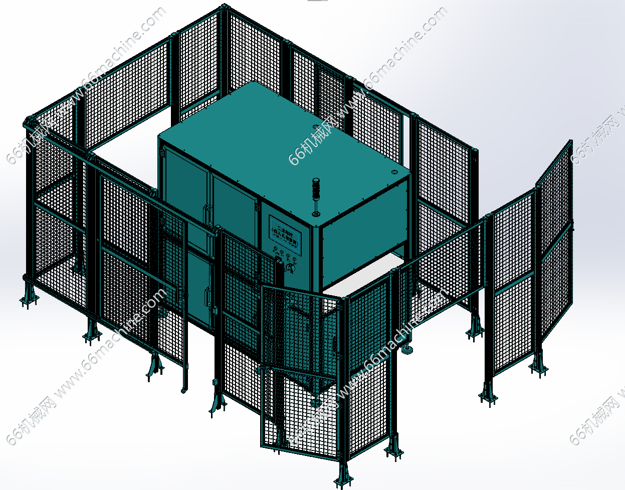 型材机架外罩及安全护栏