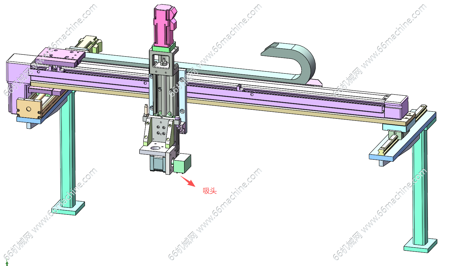 三轴吸附搬运机构