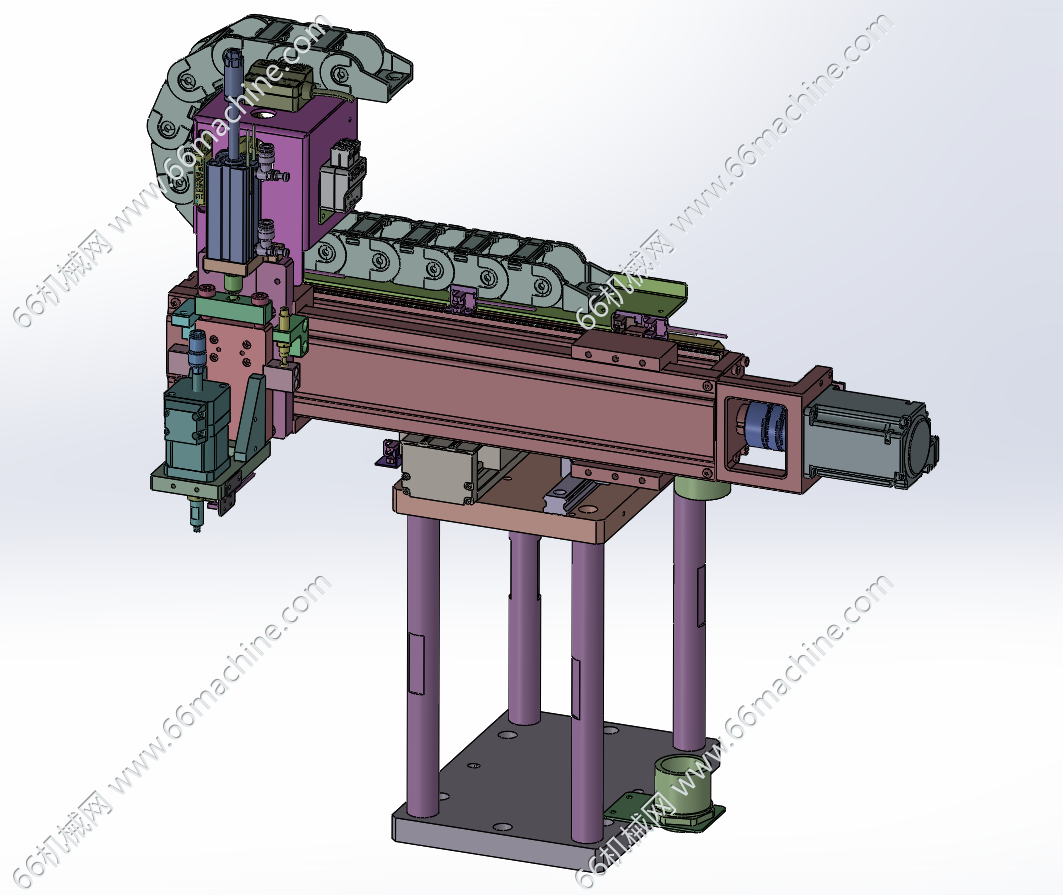 片状小件三轴吸取移栽机