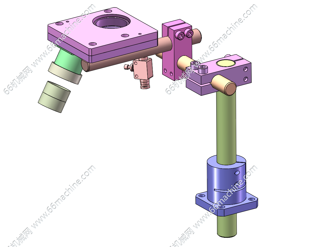 激光打标中的抽尘机构