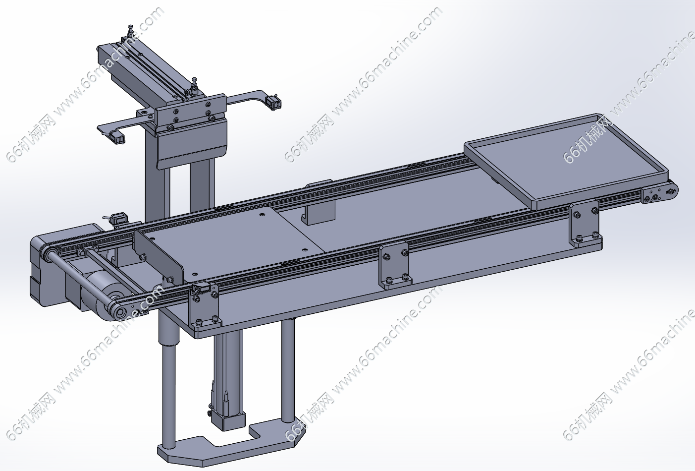 托盘移动升降机构