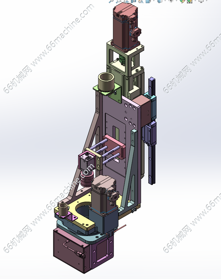 伺服丝杠相机检测机构