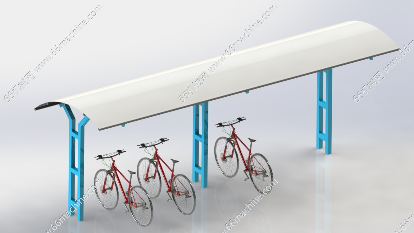 自行车、电动车等二轮车停车棚