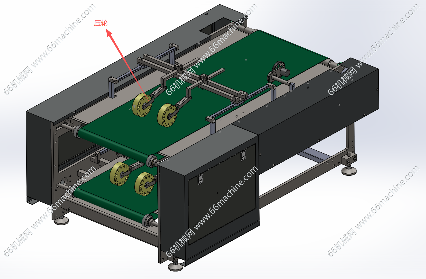 鱼鳞收纸皮带线